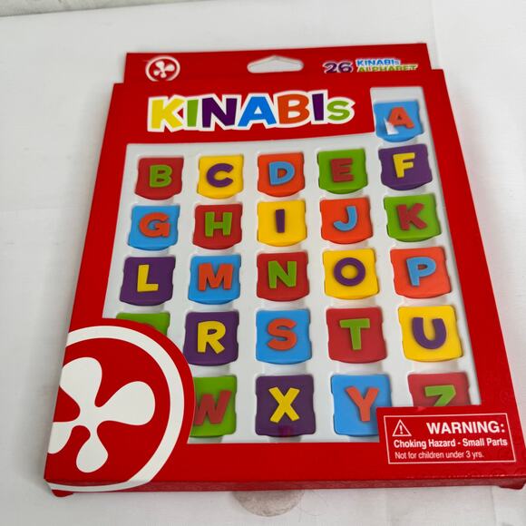 Nabi Fuhu KINABI 26 Piece Alphabet Letter Pack - Picture 3 of 5